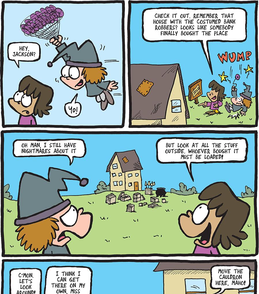 The Fuzzy Princess - Episode 332, Page 1: 2018-10-31-Moving In